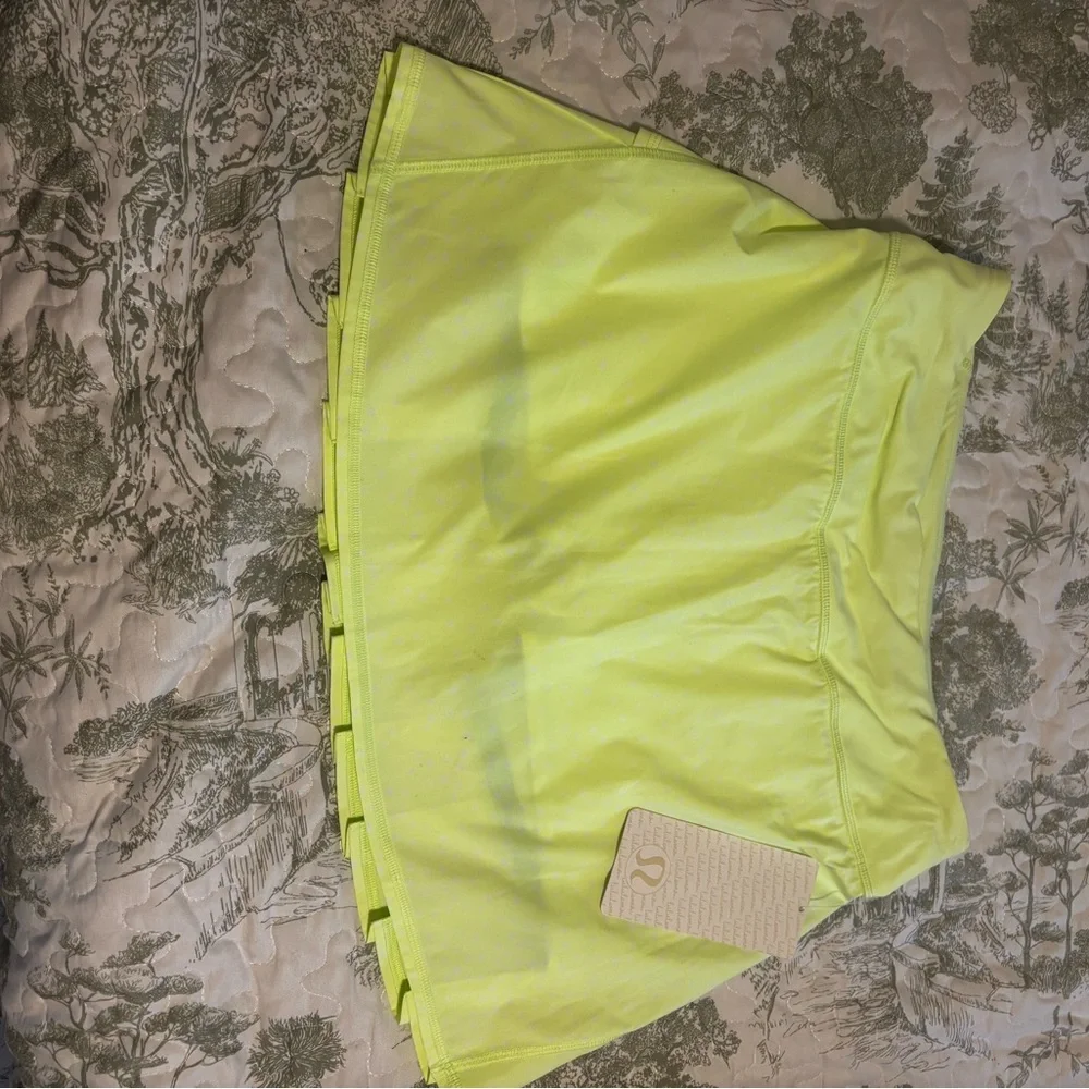 NWT Lululemon 6 Tall Pace Setter Women's Faded Zap Petit Dot tennis run Skirt - Picture 10 of 16
